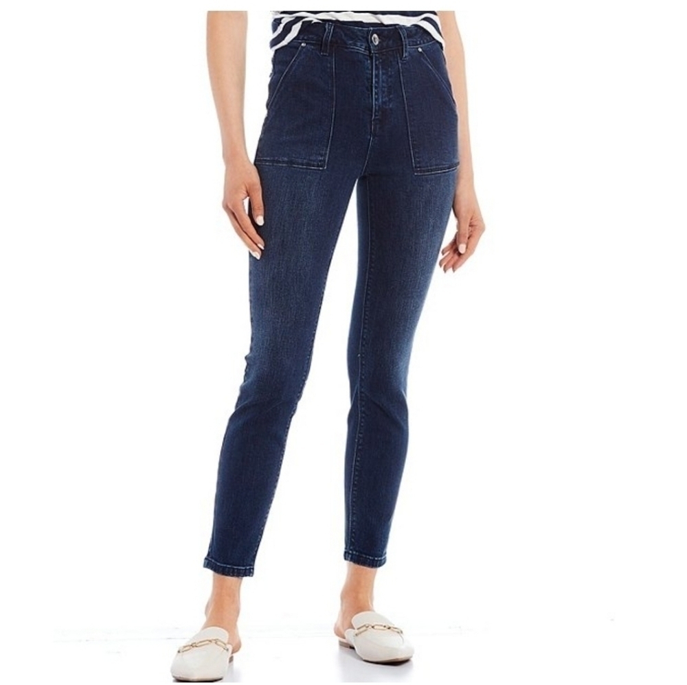 High Rise Ankle Skinny Denim Jegging Jeans Size 24